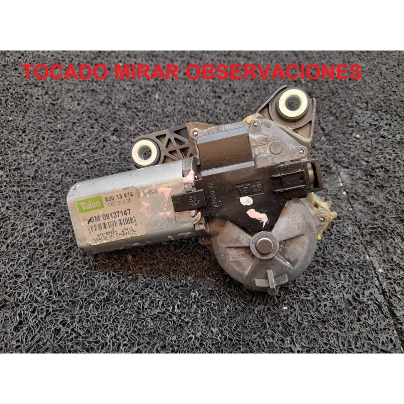 Recambio de motor limpia trasero para opel zafira a elegance referencia OEM IAM GM09137147 53013912 VALEO