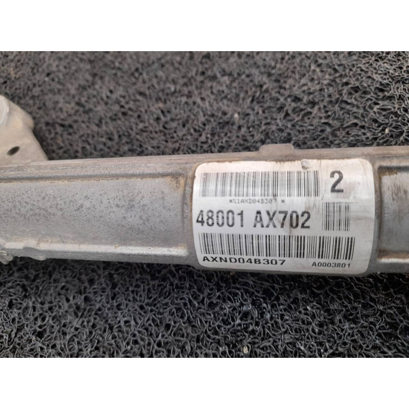 Recambio de cremallera direccion para nissan micra (k12e) tekna referencia OEM IAM 48001AX702 AXND04B307 TRW 2