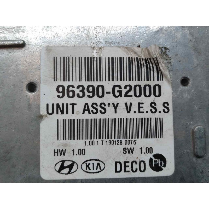 Recambio de centralita check control para hyundai ioniq klass hybrid referencia OEM IAM 96390G2000 - Gris 4