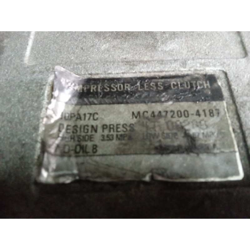 Recambio de compresor aire acondicionado para chrysler voyager (gs) referencia OEM IAM 4472004187 4