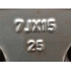 Recambio de llanta para nissan terrano/terrano.ii (r20) se (5-ptas.) referencia OEM IAM 7JX1525  