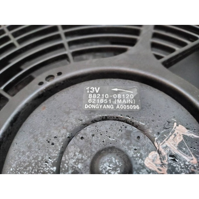 Recambio de electroventilador radiador aire acondicionado para ssangyong rexton 290 referencia OEM IAM 8821008120 - Negro 3