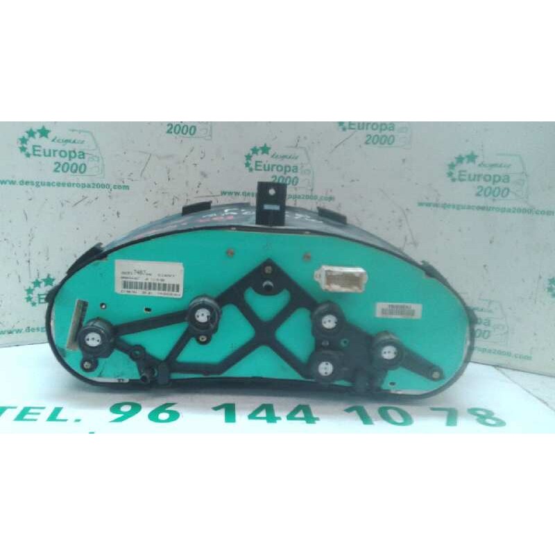 Recambio de cuadro instrumentos para peugeot 206 berlina 1.4 referencia OEM IAM 9651740780  JAEGER - Gris 2
