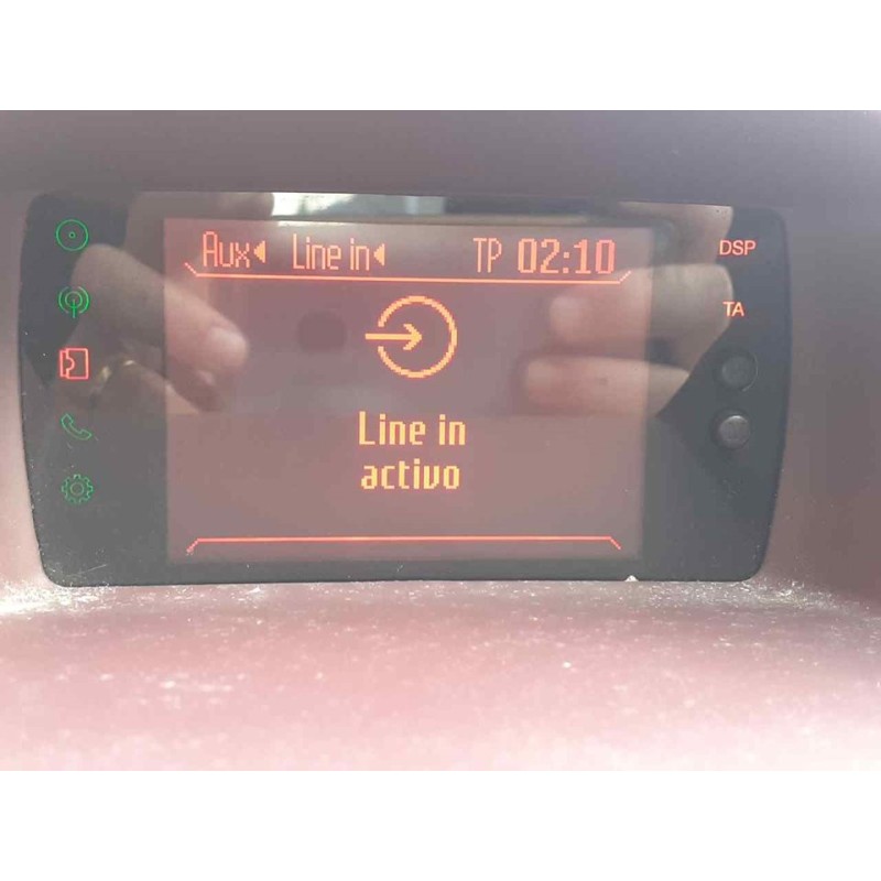 Recambio de pantalla multifuncion para ford fiesta (cb1) titanium referencia OEM IAM 2