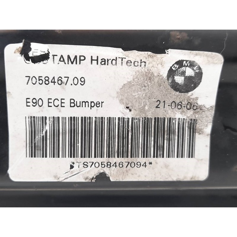 Recambio de refuerzo paragolpes trasero para bmw serie 3 touring (e91) 320i referencia OEM IAM 705846709 - Negro 3