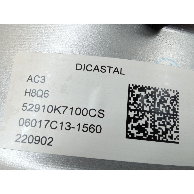 Recambio de llanta para hyundai i10 iii (ac3, ai3) 1.0 mpi referencia OEM IAM 52910K7100 - Negro 4