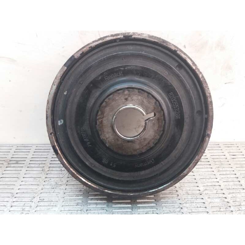 Recambio de polea cigueñal para renault scenic ii 1.5 dci diesel referencia OEM IAM 8200552236 - Negro 2