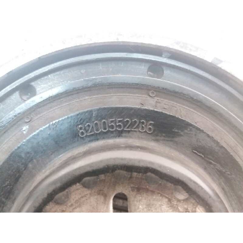 Recambio de polea cigueñal para renault scenic ii 1.5 dci diesel referencia OEM IAM 8200552236 - Negro 3