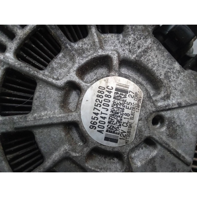 Recambio de alternador para peugeot 407 sw st sport pack referencia OEM IAM 9654752880 A004TJ0084C - Negro 7