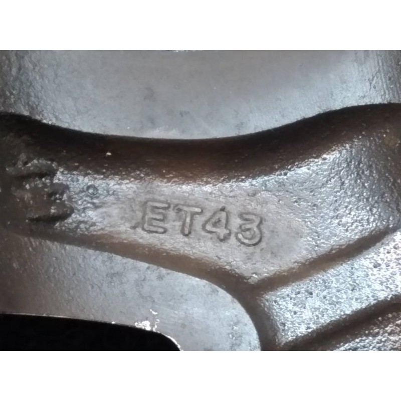 Recambio de llanta para ssangyong rexton 290 referencia OEM IAM 16X7J - Negro 2