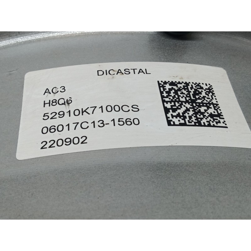 Recambio de llanta para hyundai i10 iii (ac3, ai3) 1.0 mpi referencia OEM IAM 52910K7100 - Negro 3
