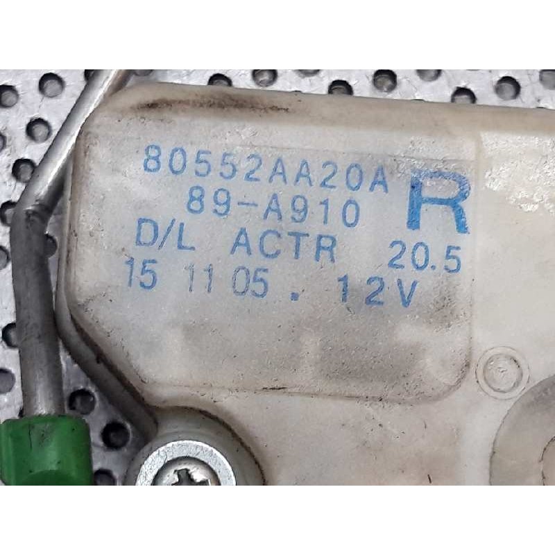 Recambio de cerradura puerta delantera derecha para nissan nt400 cabstar (01/20214) cabstar 35.xx cabina simple cabina individua - Blanco 3