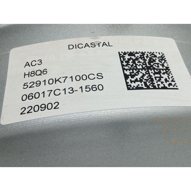 Recambio de llanta para hyundai i10 iii (ac3, ai3) 1.0 mpi referencia OEM IAM 52910K7100 - Negro 4