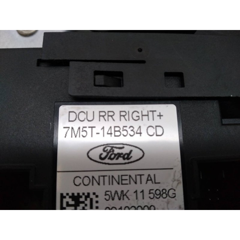 Recambio de elevalunas trasero derecho para ford kuga (cbv) trend referencia OEM IAM 7M5T14B534CD 979040100 7M51R045H22A - Negro 3