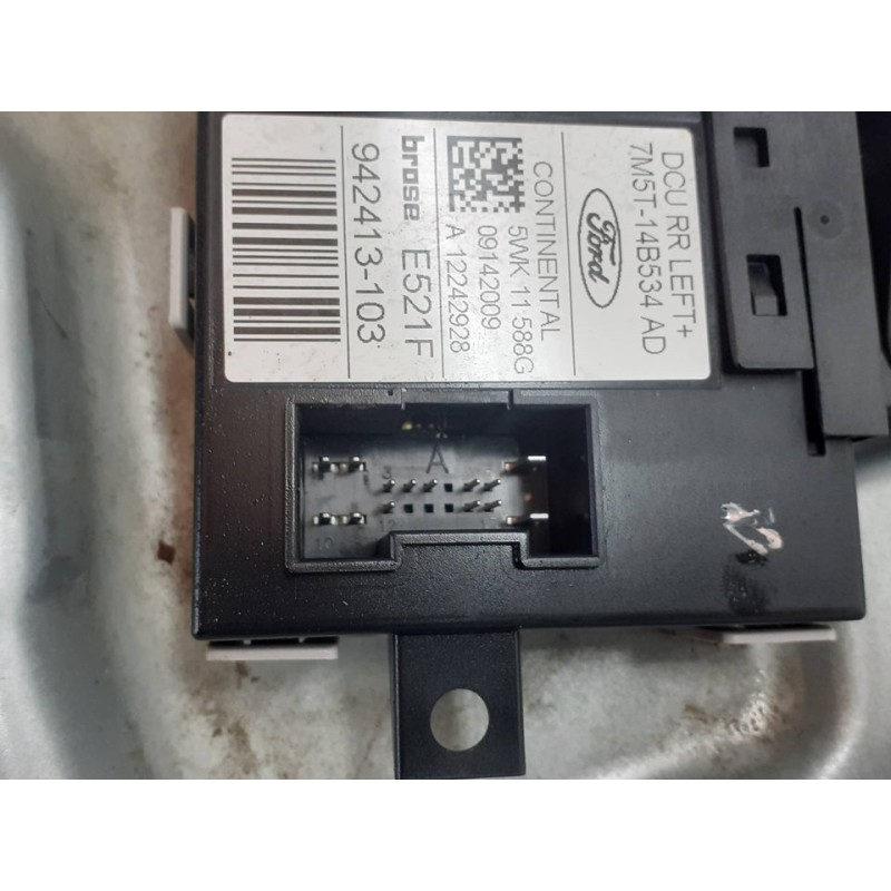 Recambio de elevalunas trasero izquierdo para ford kuga (cbv) trend referencia OEM IAM 7M5T14B534AD LH0618 - Negro 3