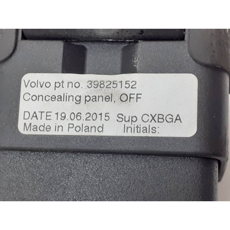 Recambio de bandeja trasera para volvo v60 kombi momentum referencia OEM IAM 39825152 - Blanco 2