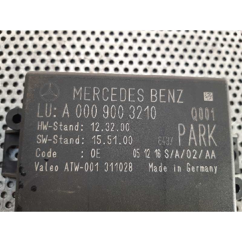 Recambio de modulo electronico para mercedes-benz clase gla (w156) gla 180 (156.942) referencia OEM IAM A0009003210 ATW001311028 - Blanco 2