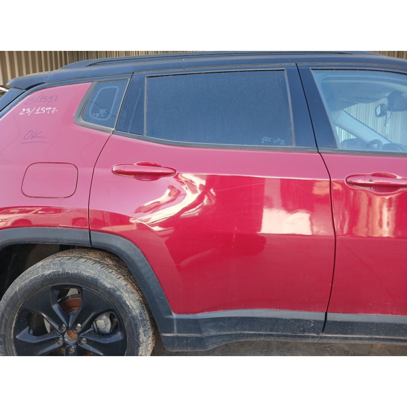 Recambio de puerta trasera derecha para jeep compass (mp, m6, mv, m7) 1.6 crd referencia OEM IAM - Rojo 2