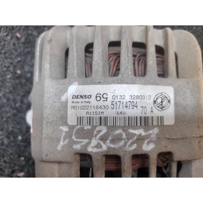 Recambio de alternador para fiat panda (169) 1.1 8v referencia OEM IAM 51714794 - Blanco 4