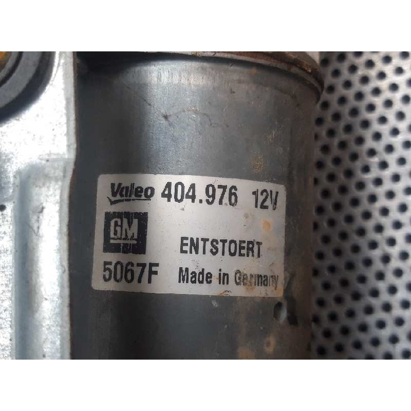 Recambio de motor limpia delantero para opel zafira b cosmo referencia OEM IAM 404976  VALEO - Gris 2