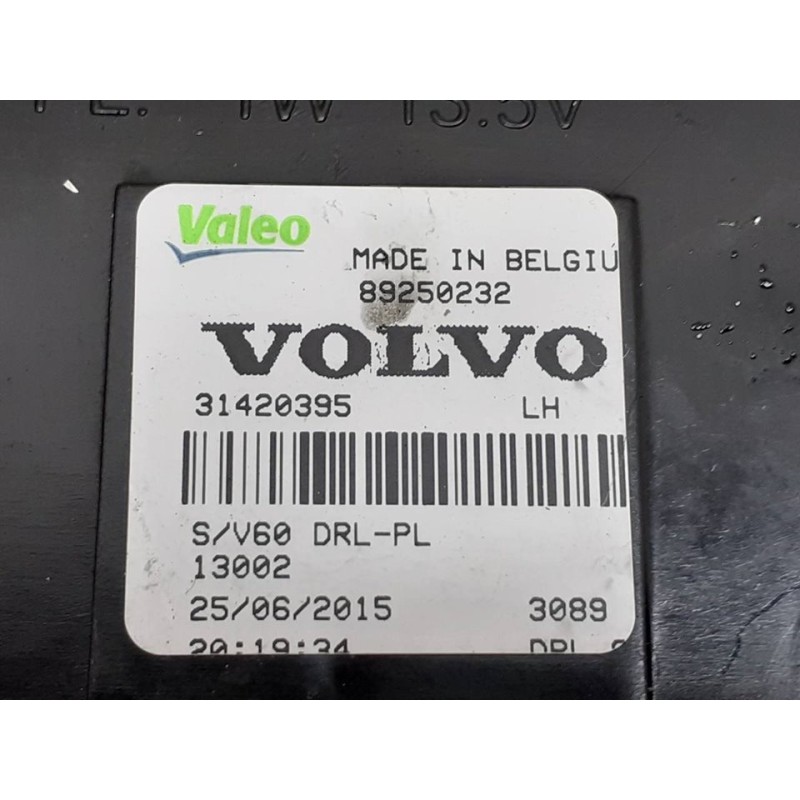 Recambio de piloto delantero izquierdo para volvo v60 kombi momentum referencia OEM IAM 89250232 - Blanco 2