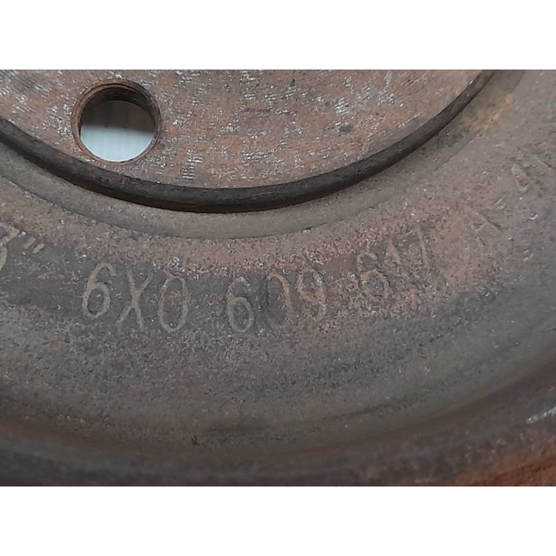 Recambio de tambor freno trasero para skoda fabia (6y2/6y3) comfort referencia OEM IAM 6Q0609617 - Negro 3
