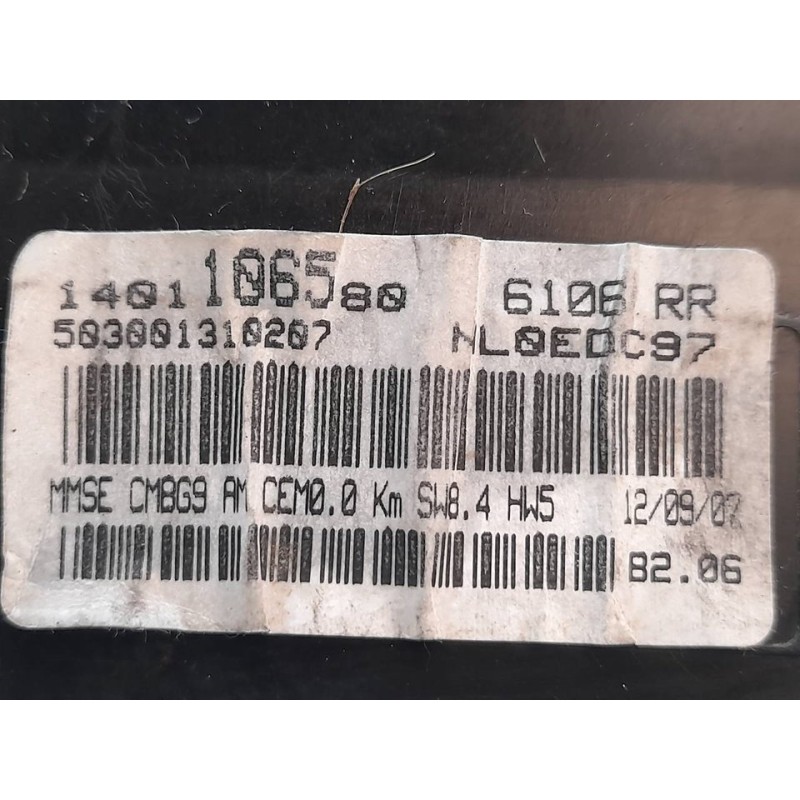 Recambio de cuadro instrumentos para peugeot expert kasten furg. acristaldo largo referencia OEM IAM 1401106580 3