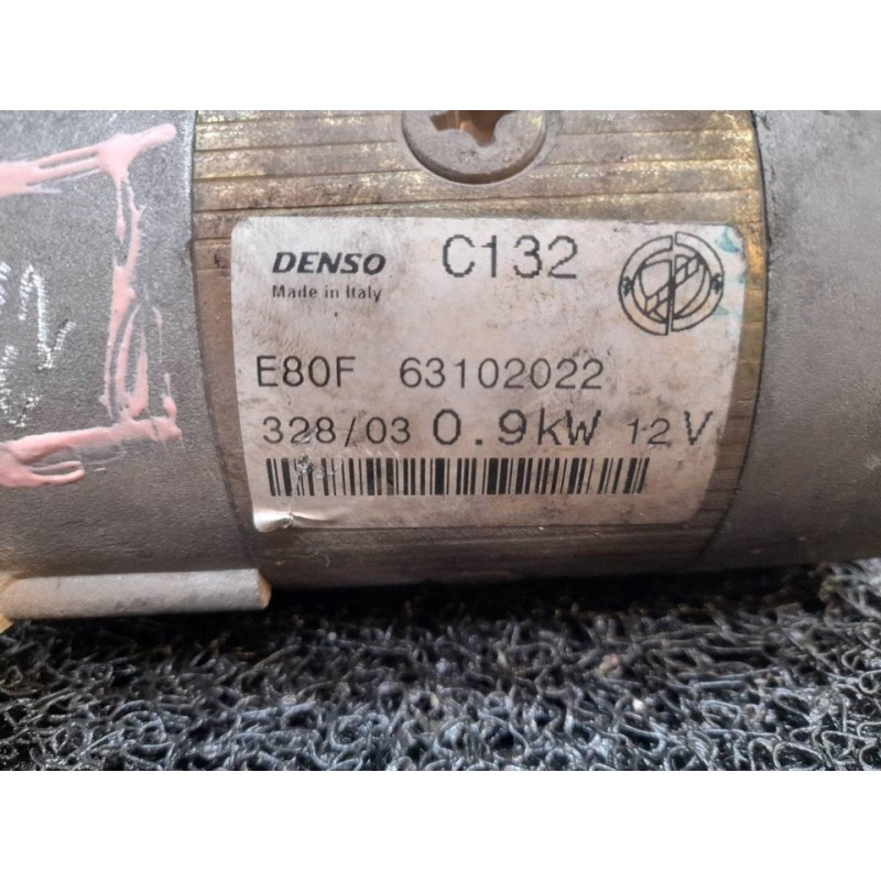 Recambio de motor arranque para fiat panda (169) 1.1 8v referencia OEM IAM 63102022 - Blanco 2