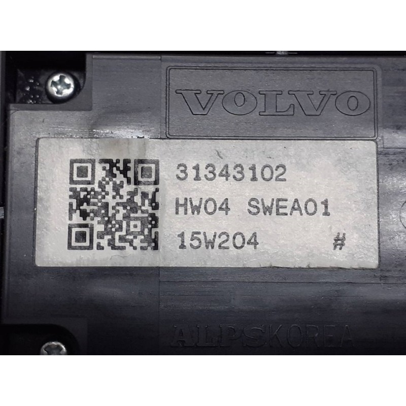 Recambio de mando elevalunas delantero izquierdo para volvo v60 kombi momentum referencia OEM IAM 31343102 - Blanco 2
