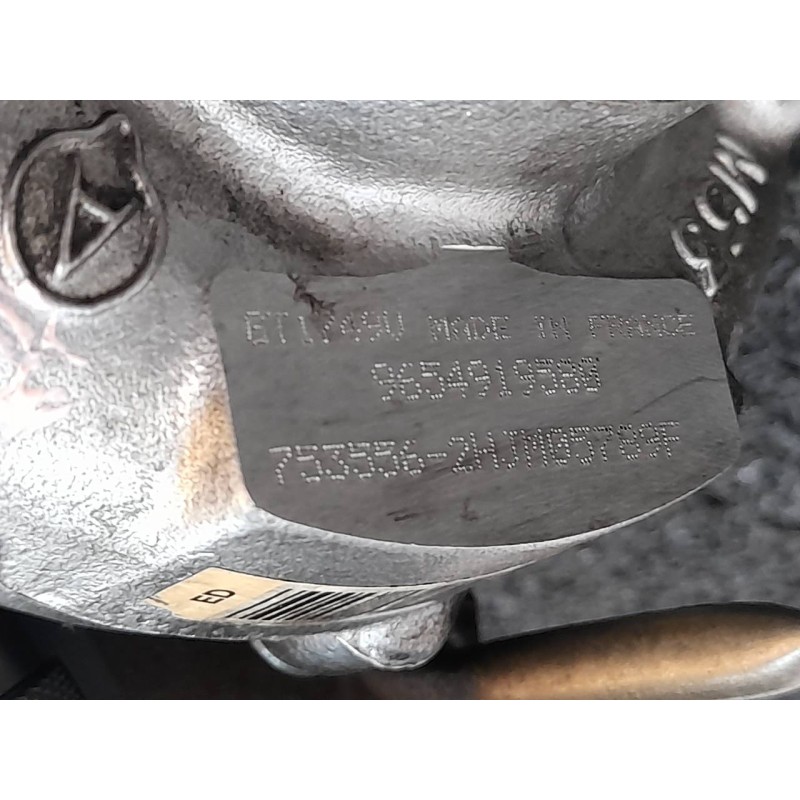 Recambio de turbocompresor para peugeot 407 st confort referencia OEM IAM 9654919580  GARRET 10