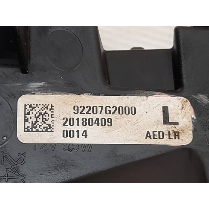 Recambio de piloto delantero izquierdo para hyundai ioniq (ae) 1.6 gdi hybrid referencia OEM IAM 92207G2000 20180409 - Rojo 2