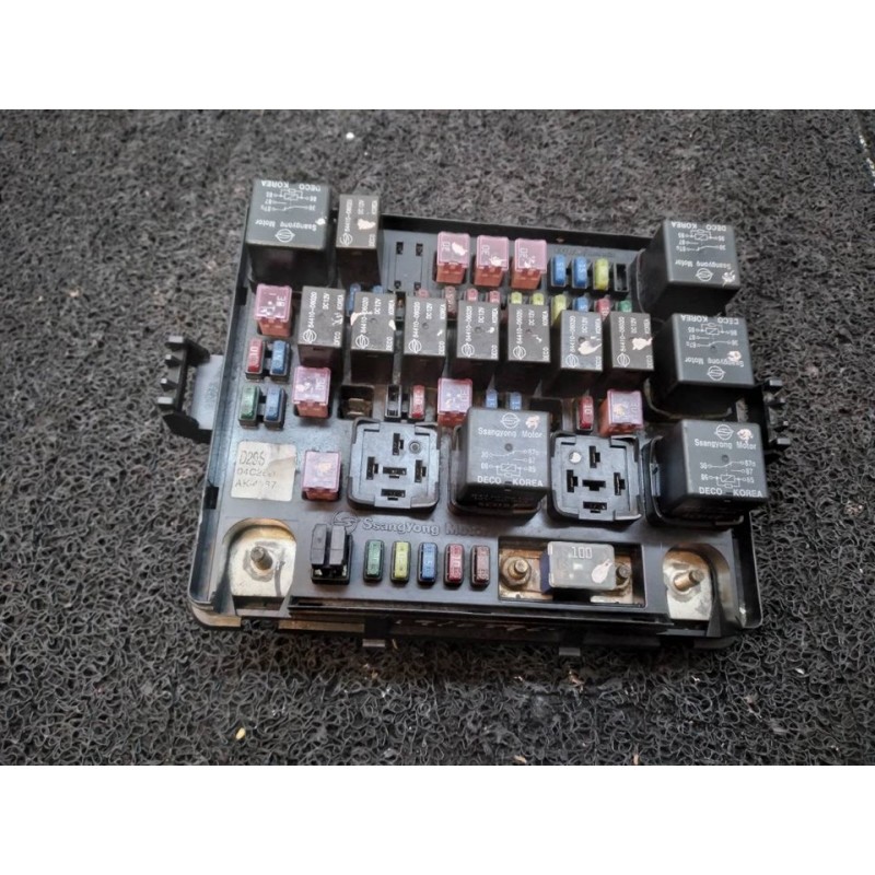 Recambio de caja reles / fusibles para ssangyong rexton 290 referencia OEM IAM D29ST 04C26D AK4067
