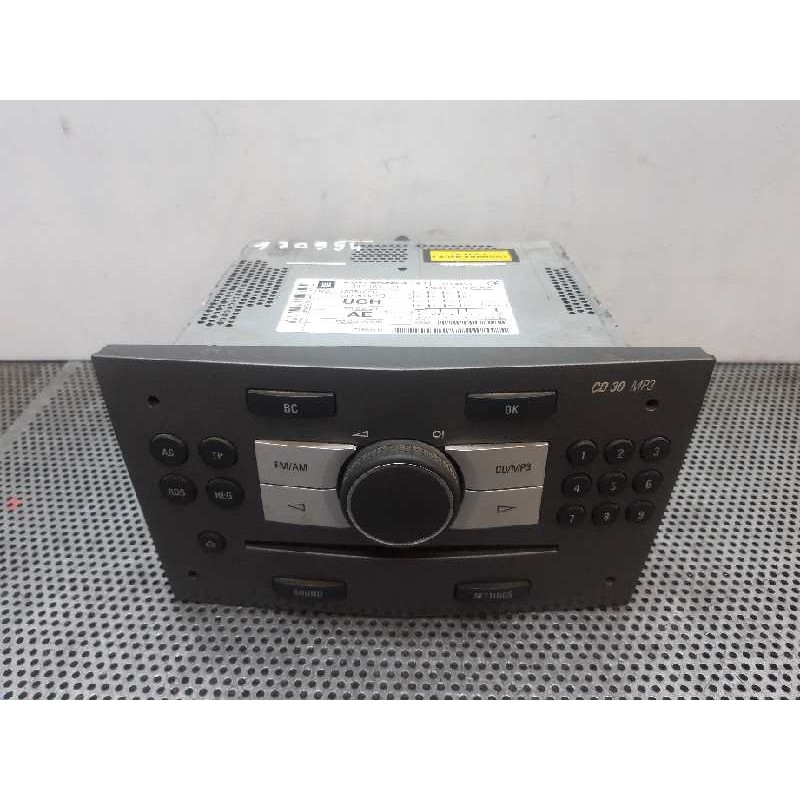 Recambio de sistema audio / radio cd para opel zafira b cosmo referencia OEM IAM 344183129  