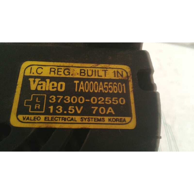 Recambio de alternador para hyundai atos prime (mx) 1.0 cat referencia OEM IAM TA000A55601 3730002550 VALEO - Gris 3