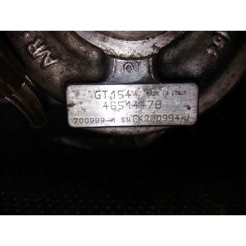 Recambio de turbocompresor para fiat brava (182) 1.9 turbodiesel referencia OEM IAM GT1544 46514478 GARRET 5