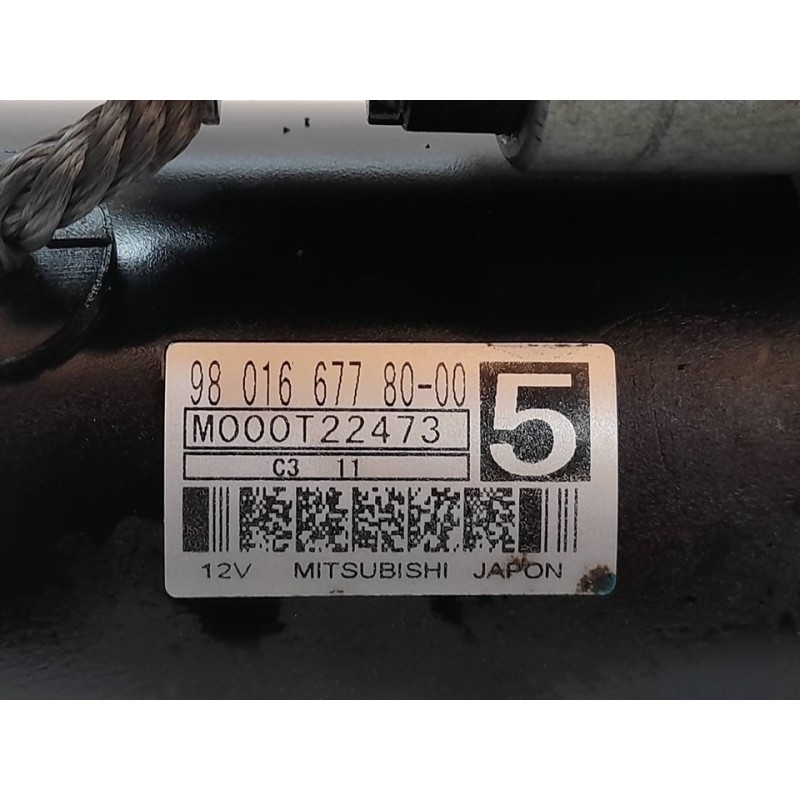 Recambio de motor arranque para citroën c4 grand picasso seduction referencia OEM IAM 980166778000 - Gris 5
