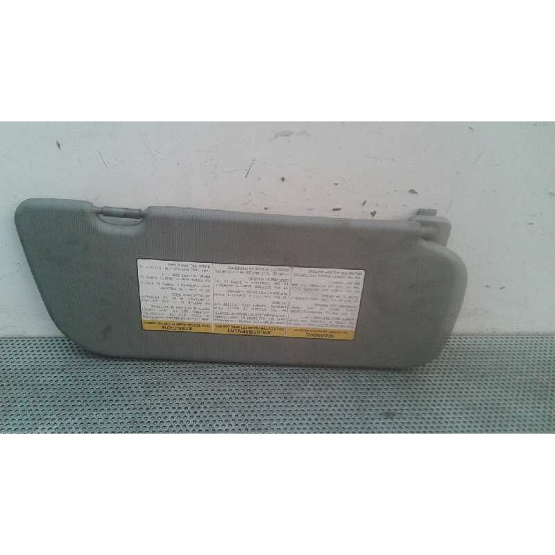 Recambio de parasol izquierdo para daewoo compact 1.6 referencia OEM IAM - Blanco 2
