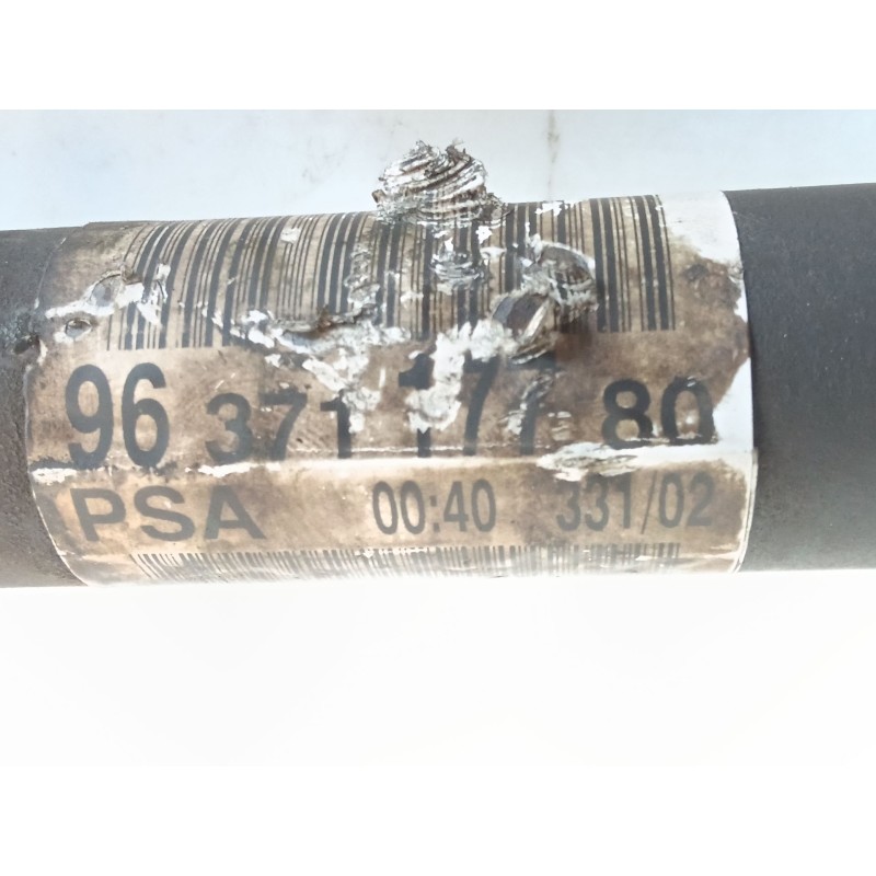 Recambio de transmision delantera izquierda para peugeot 307 (s1) 2.0 hdi cat referencia OEM IAM 9637117780 - Blanco 2