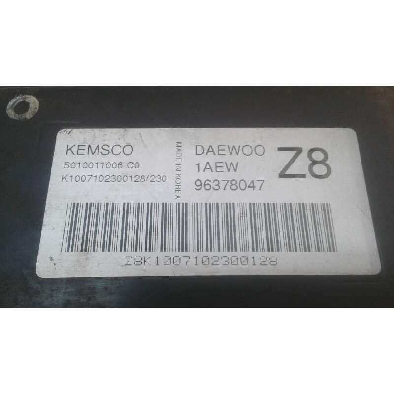 Recambio de centralita motor uce para daewoo compact 1.6 referencia OEM IAM S010011006CO 96378047 KEMSCO / 1AEW - Blanco 2