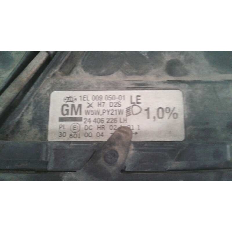 Recambio de faro izquierdo para opel omega b 2.6 v6 24v cat (y 26 se / ly9) referencia OEM IAM 1EL00905001 24406226 - Gris 6