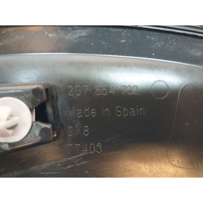 Recambio de aletin delantero derecho para volkswagen taigo (cs1) 1.0 tsi referencia OEM IAM 2G7854732 - Blanco 2