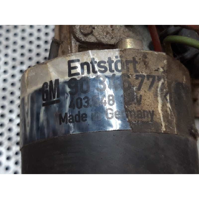 Recambio de motor limpia delantero para opel vectra a gl referencia OEM IAM 9034677 - Azul 2