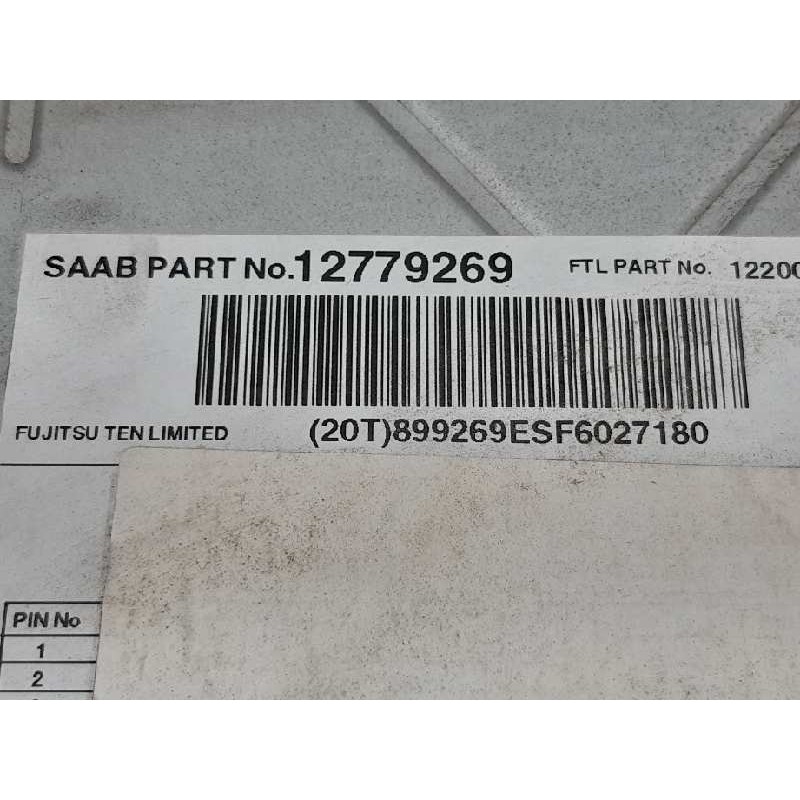 Recambio de sistema audio / radio cd para saab 9-3 sport hatch 1.9 tid vector referencia OEM IAM 12779269 - Azul 2