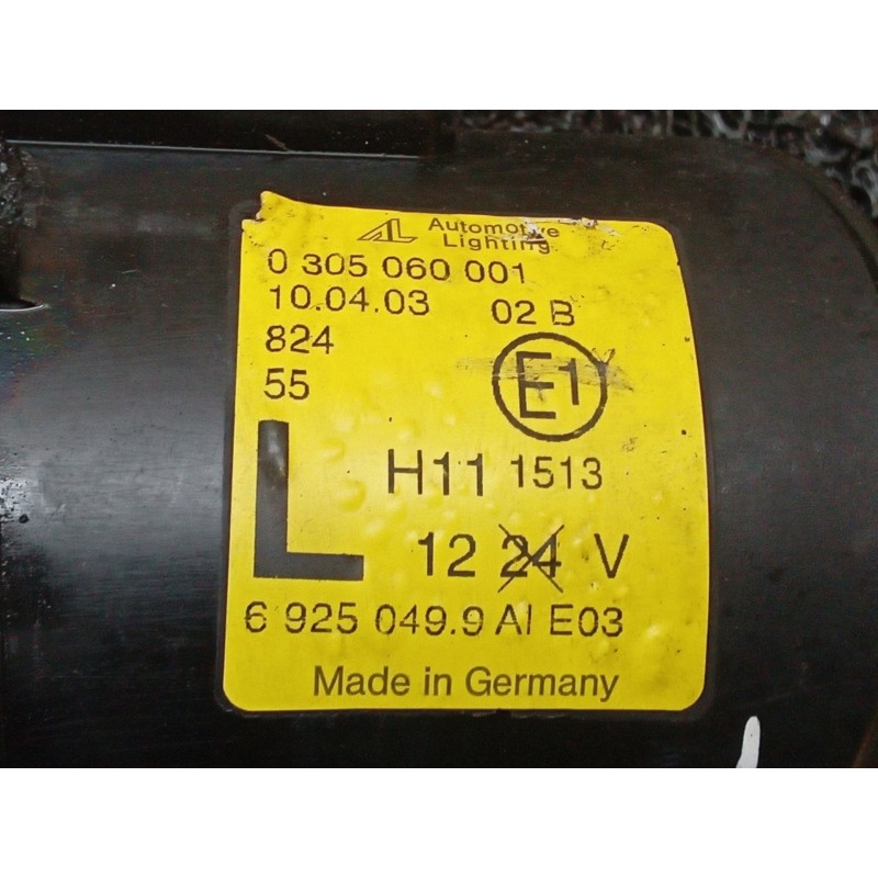Recambio de faro antiniebla izquierdo para bmw mini (r50,r53) one referencia OEM IAM 0305060001 69250499 - Amarillo 4