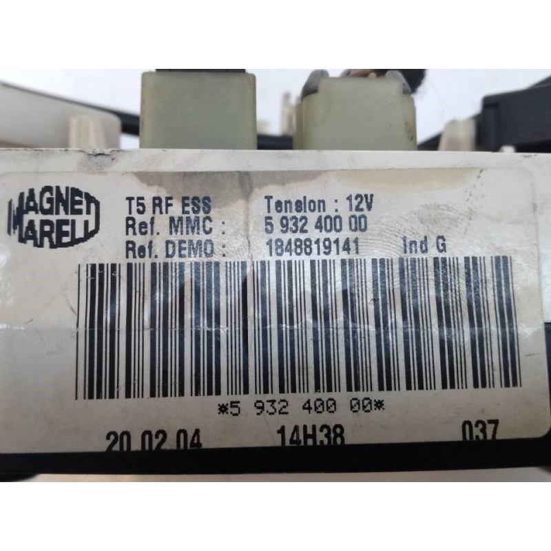 Recambio de mando calefaccion / aire acondicionado para peugeot 307 (s1) xr referencia OEM IAM 593240000 1848819141 2