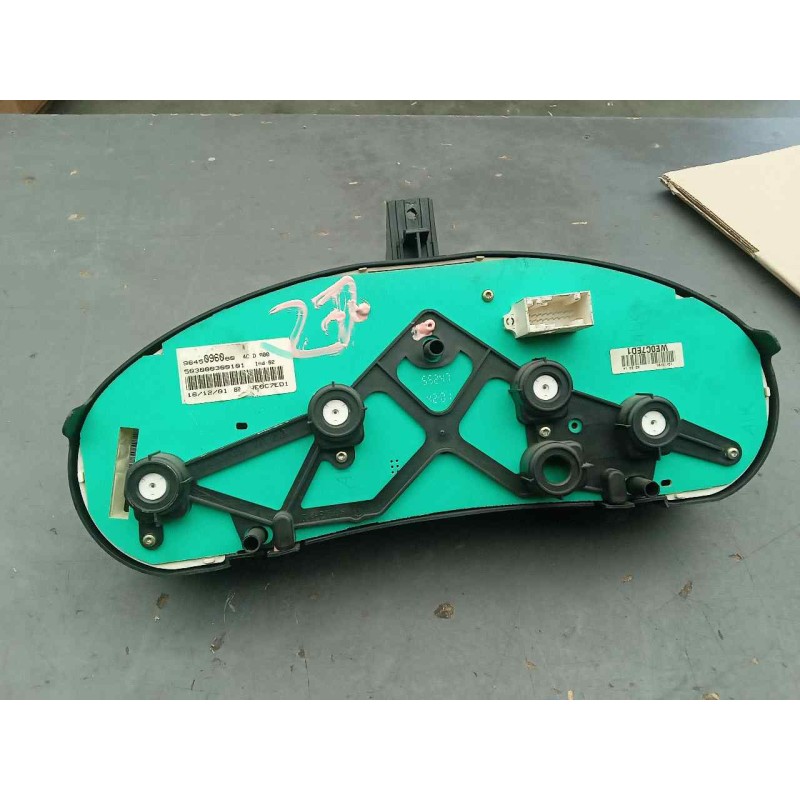 Recambio de cuadro instrumentos para peugeot 206 berlina xt referencia OEM IAM 9645096080 503000300101 4