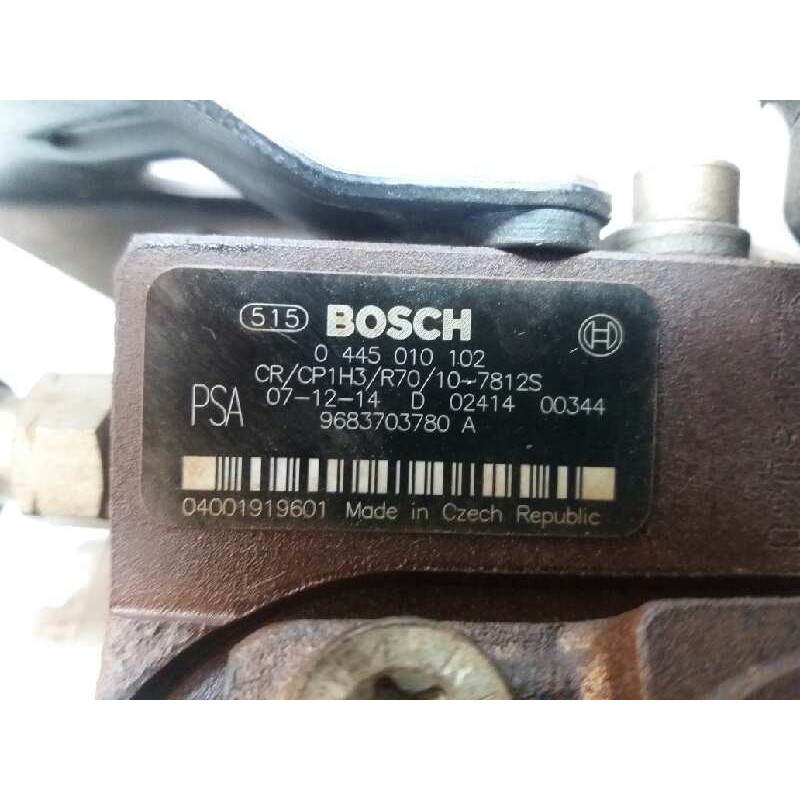 Recambio de bomba inyeccion para peugeot partner (s2) combiespace referencia OEM IAM 0445010102 BOSH BOSCH - Blanco 7