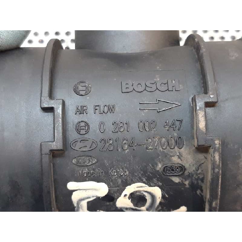 Recambio de caudalimetro para hyundai elantra (xd) 2.0 crdi cat referencia OEM IAM 0281002447 BOSCH 2816427000 3