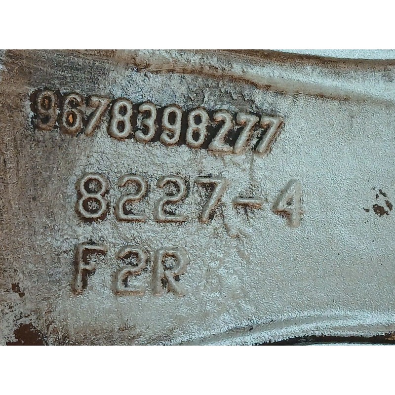 Recambio de llanta para peugeot 2008 (--.2013) active referencia OEM IAM 9678398277 - Gris 4