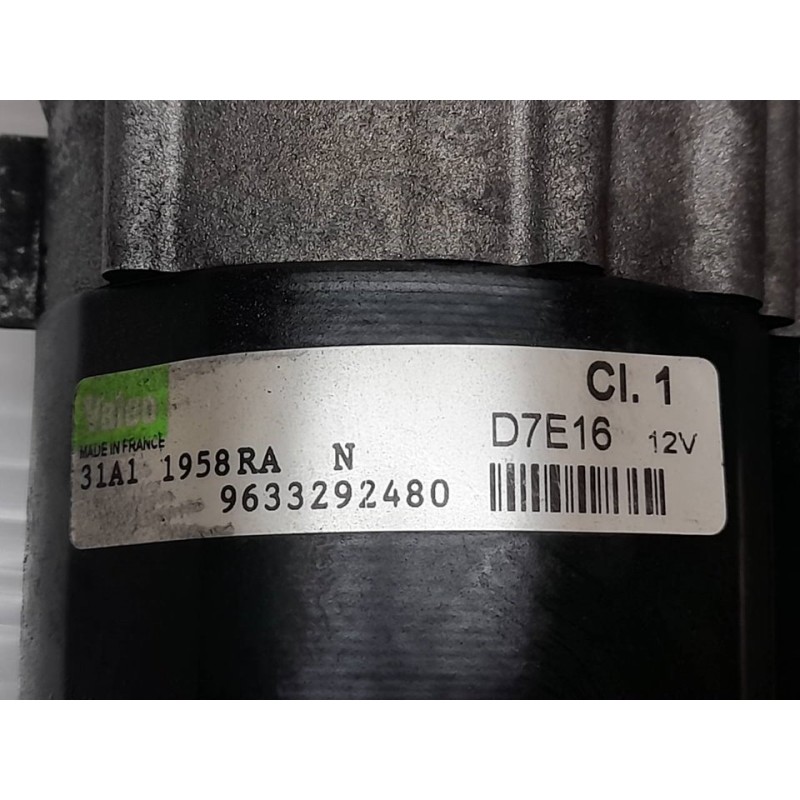 Recambio de motor arranque para citroën saxo 1.1 sx referencia OEM IAM D7E16 9633292480 VALEO - Gris 3